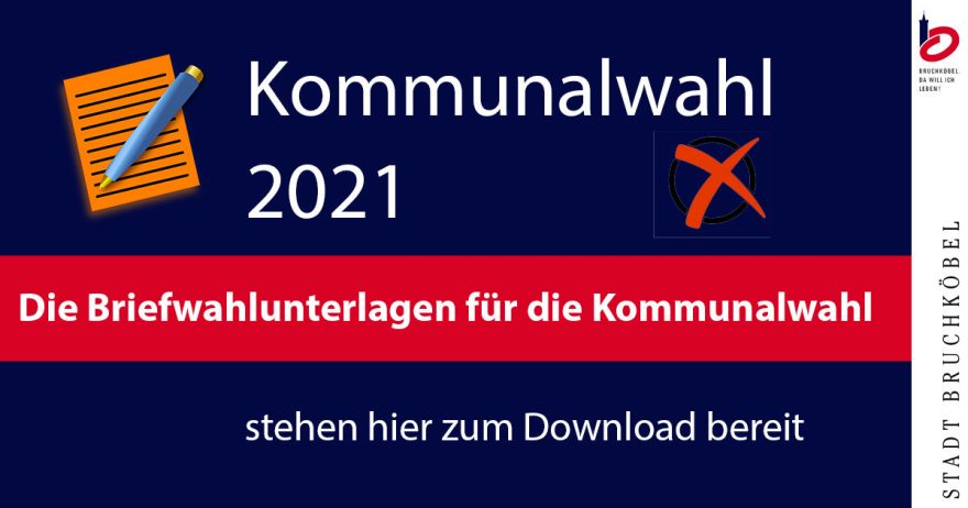 Kommunalwahl am 14. März 2021: Briefwahl bereits jetzt ...